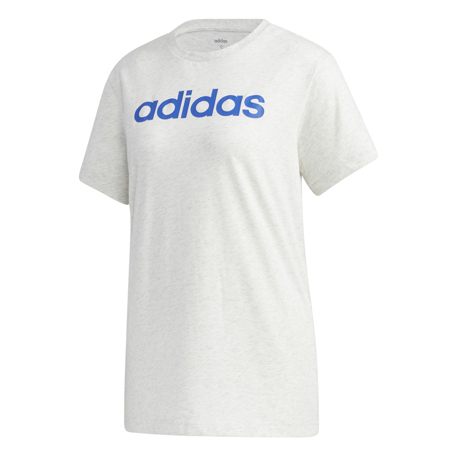 Koszulka damska adidas Essentials Linear Loose Tee szara