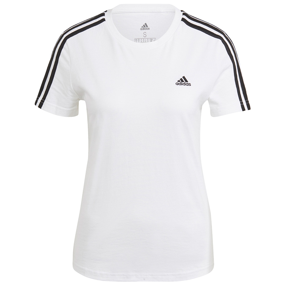 Koszulka damska adidas Essentials Slim T-Shirt biała