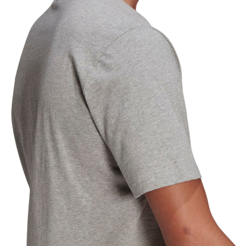 Koszulka męska adidas M SL SJ T szara – ujęcie 6