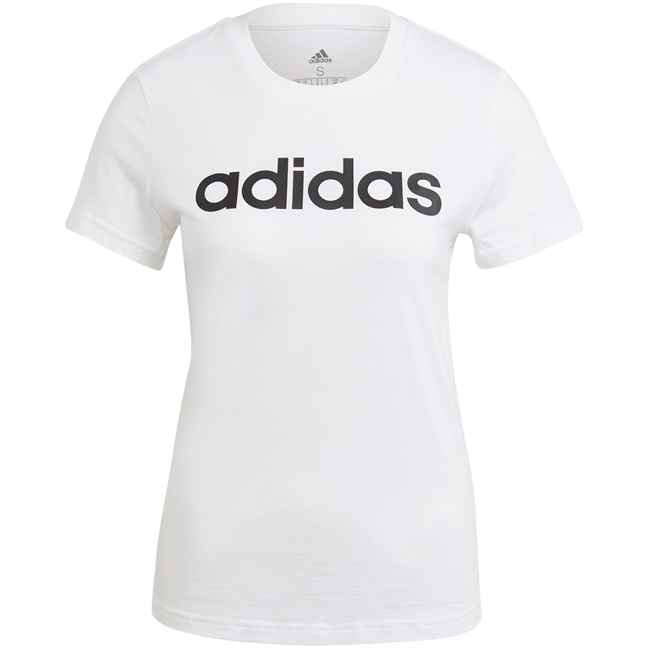 Koszulka damska adidas Essentials Linear biała