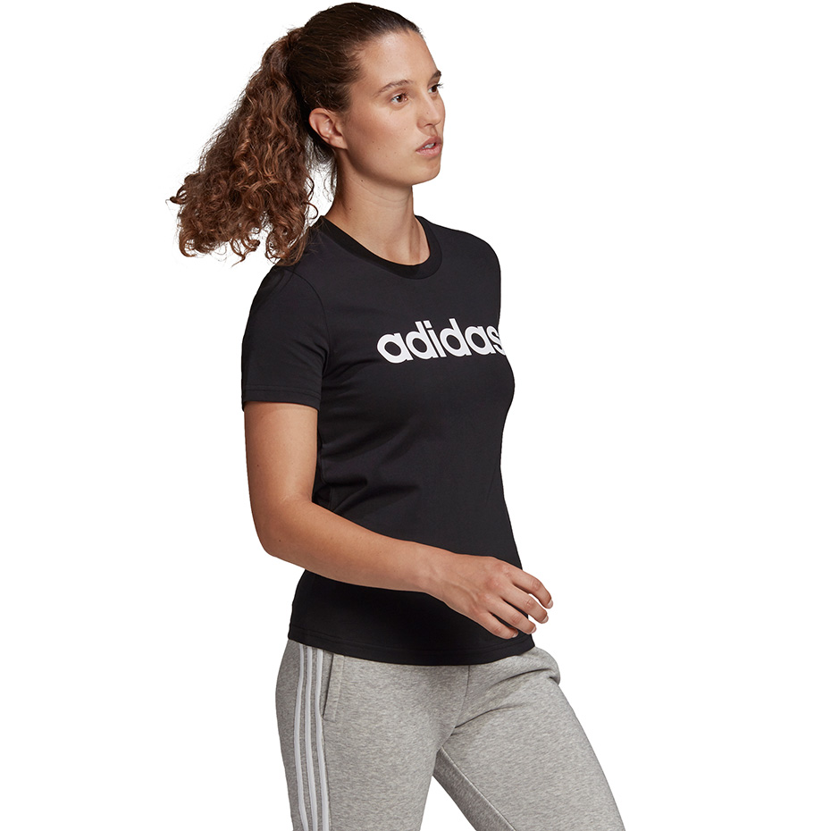 Koszulka damska adidas Essentials Slim T-Shirt czarna
