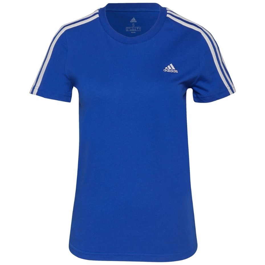 Koszulka damska adidas Loungewear Ess niebieska