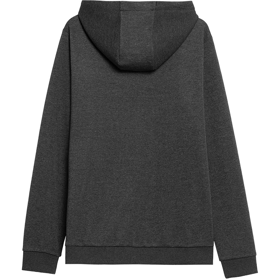 Bluza męska 4F ciemny szary melanż NOSH4 BLM353 – ujęcie 2
