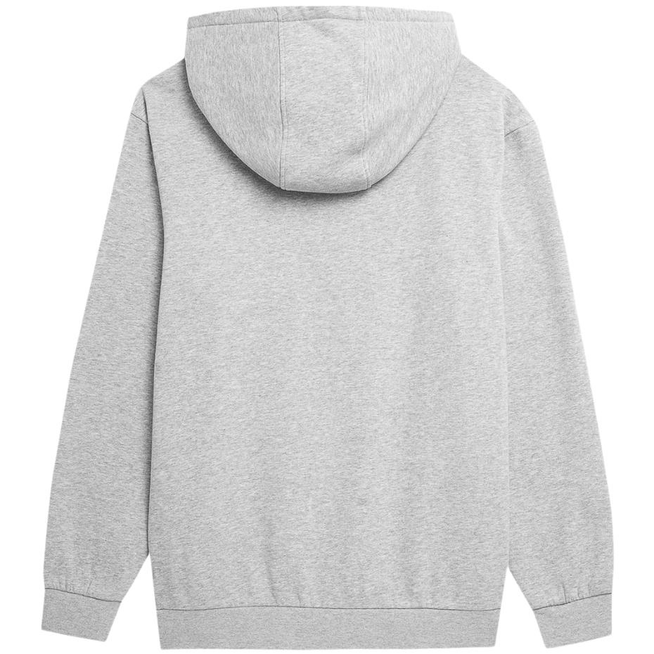 Bluza męska 4F chłodny jasny szary melanż H4L22 BLM352 – ujęcie 2