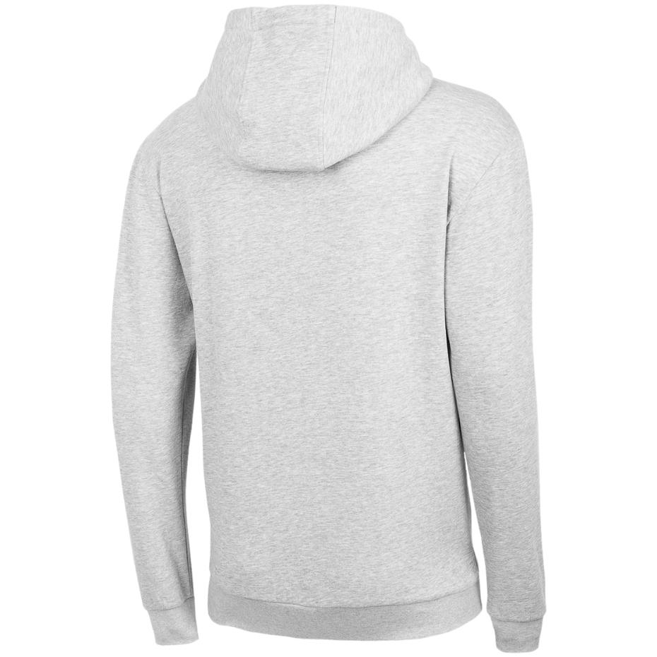 Bluza męska 4F chłodny jasny szary melanż H4Z22 BLM352 – ujęcie 3