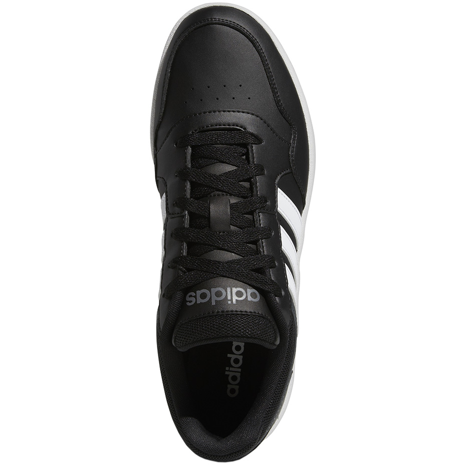 Buty męskie adidas Hoops 3.0 Low Classic Vintage czarne – ujęcie 2