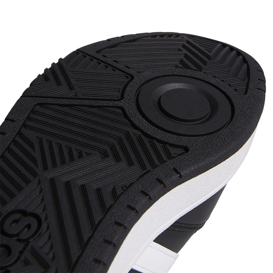 Buty męskie adidas Hoops 3.0 Low Classic Vintage czarne – ujęcie 5