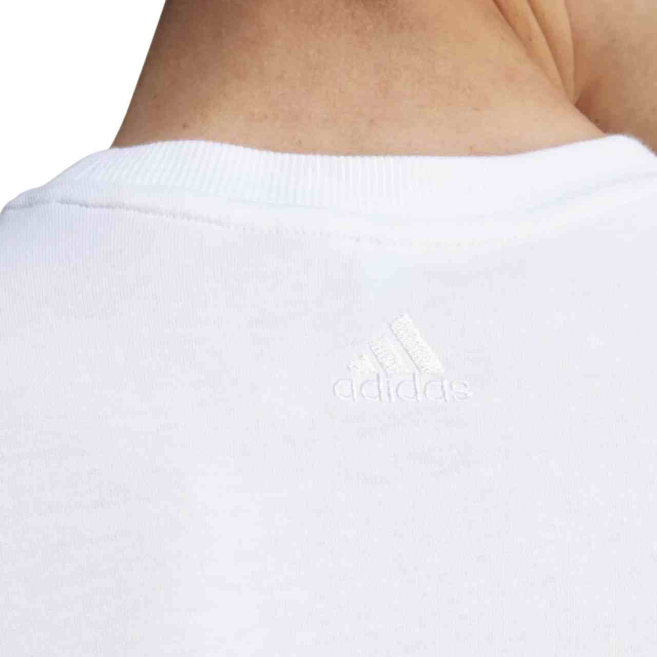 Koszulka męska adidas All SZN Graphic Tee biała – ujęcie 4