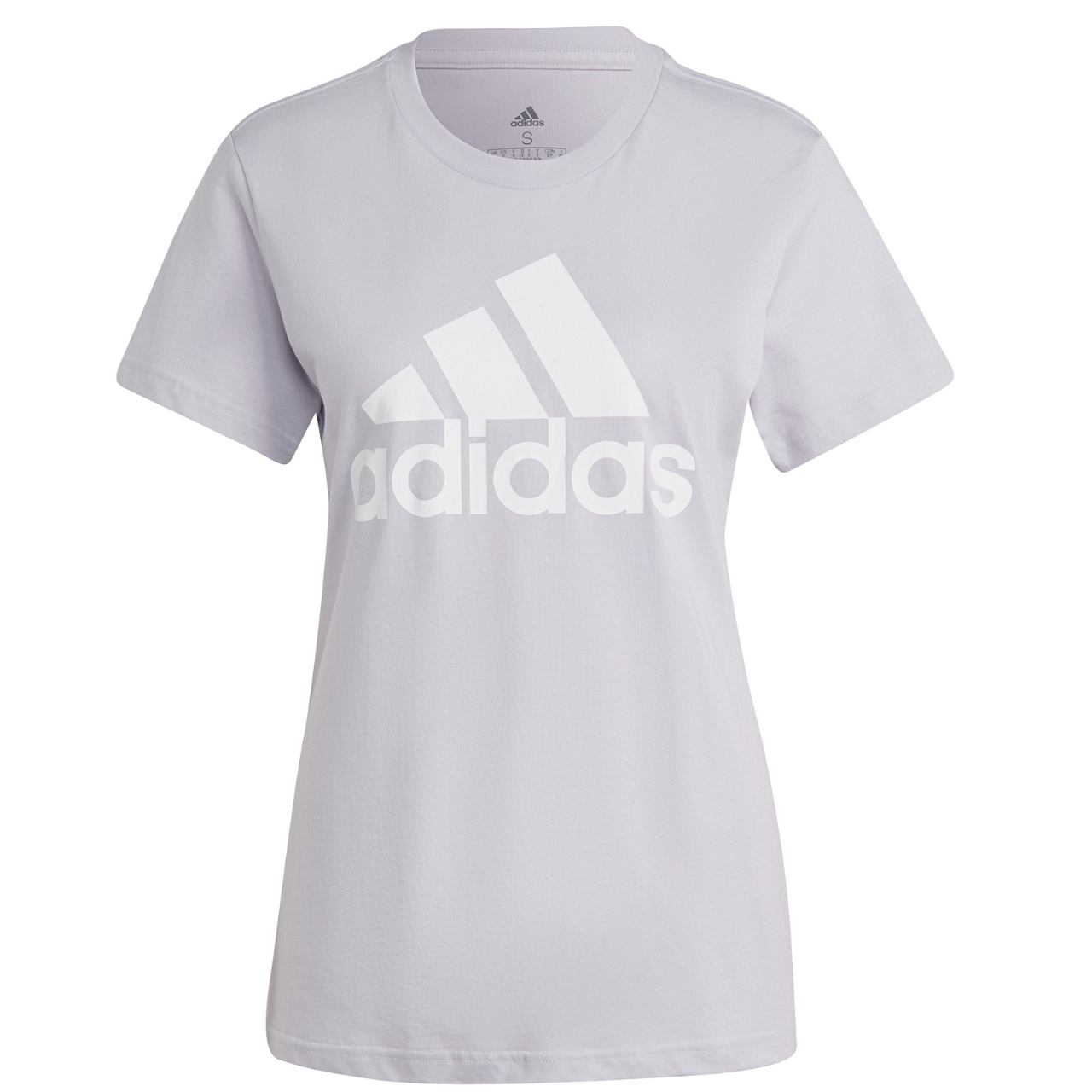 Koszulka damska adidas Loungwear Essentials Logo Tee fioletowa