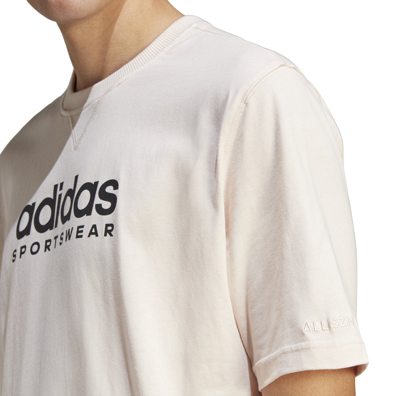 Koszulka męska adidas All SZN Graphic Tee różowa – ujęcie 5