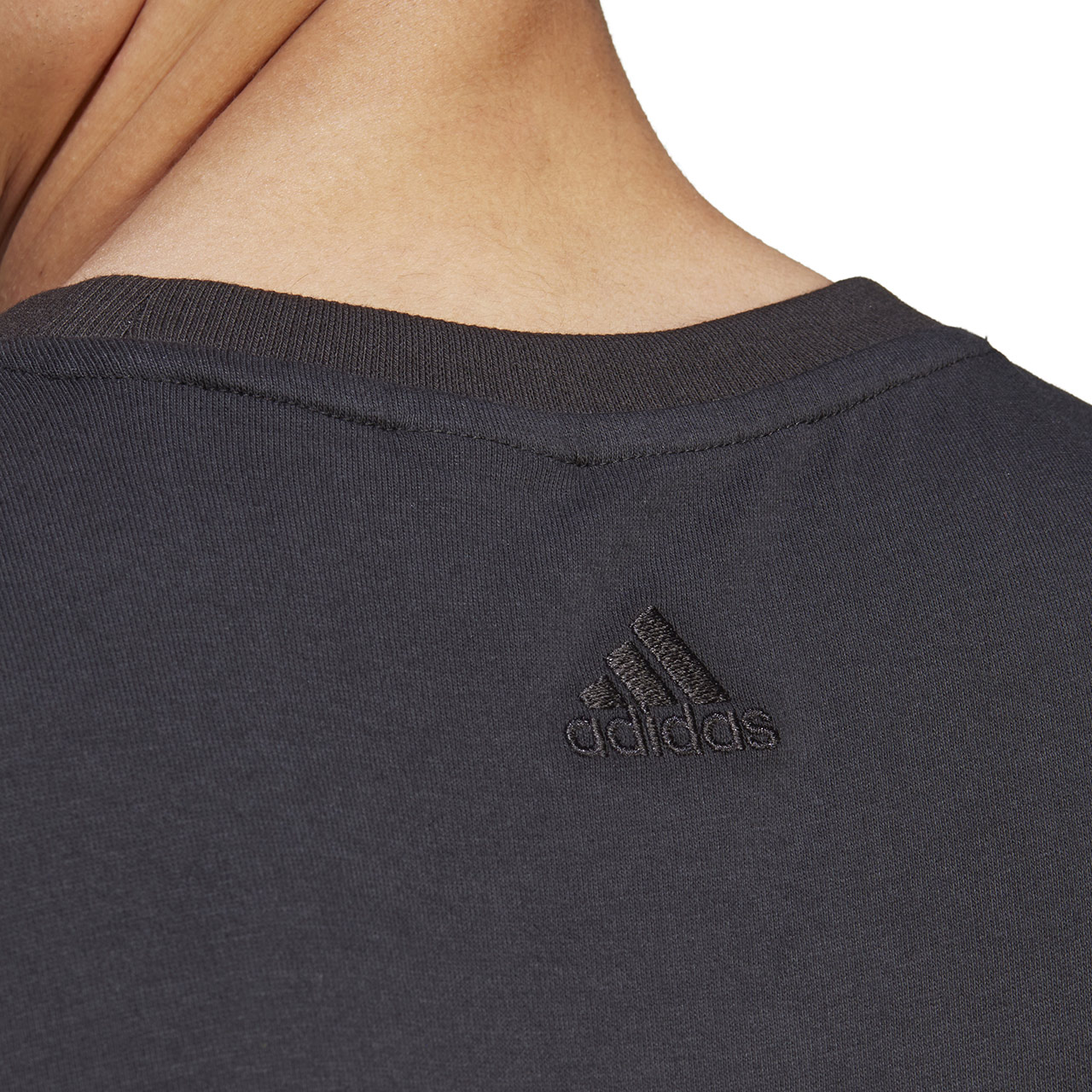 Koszulka męska adidas All SZN Graphic Tee czarna – ujęcie 6
