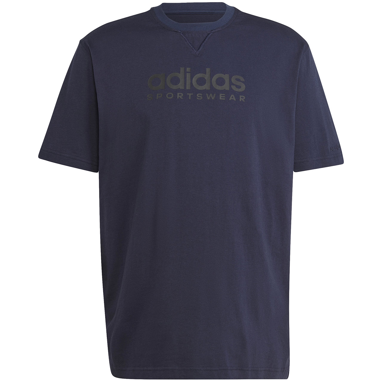 Koszulka męska adidas All SZN Graphic Tee granatowa