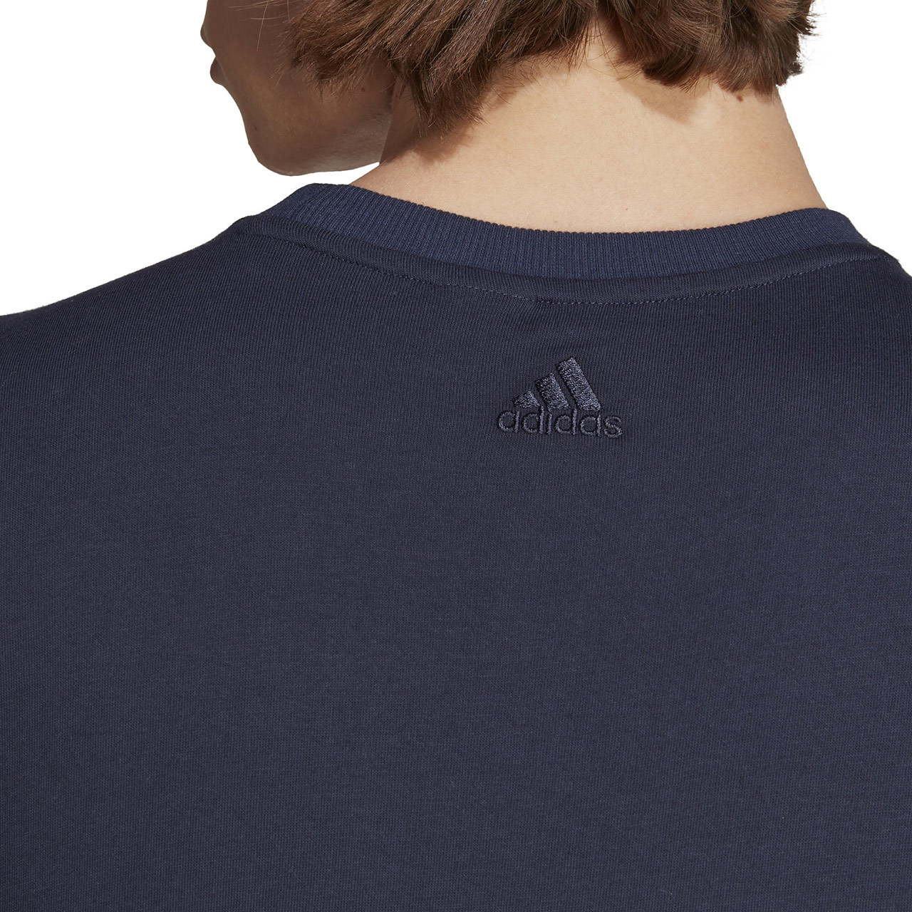 Koszulka męska adidas All SZN Graphic Tee granatowa – ujęcie 5