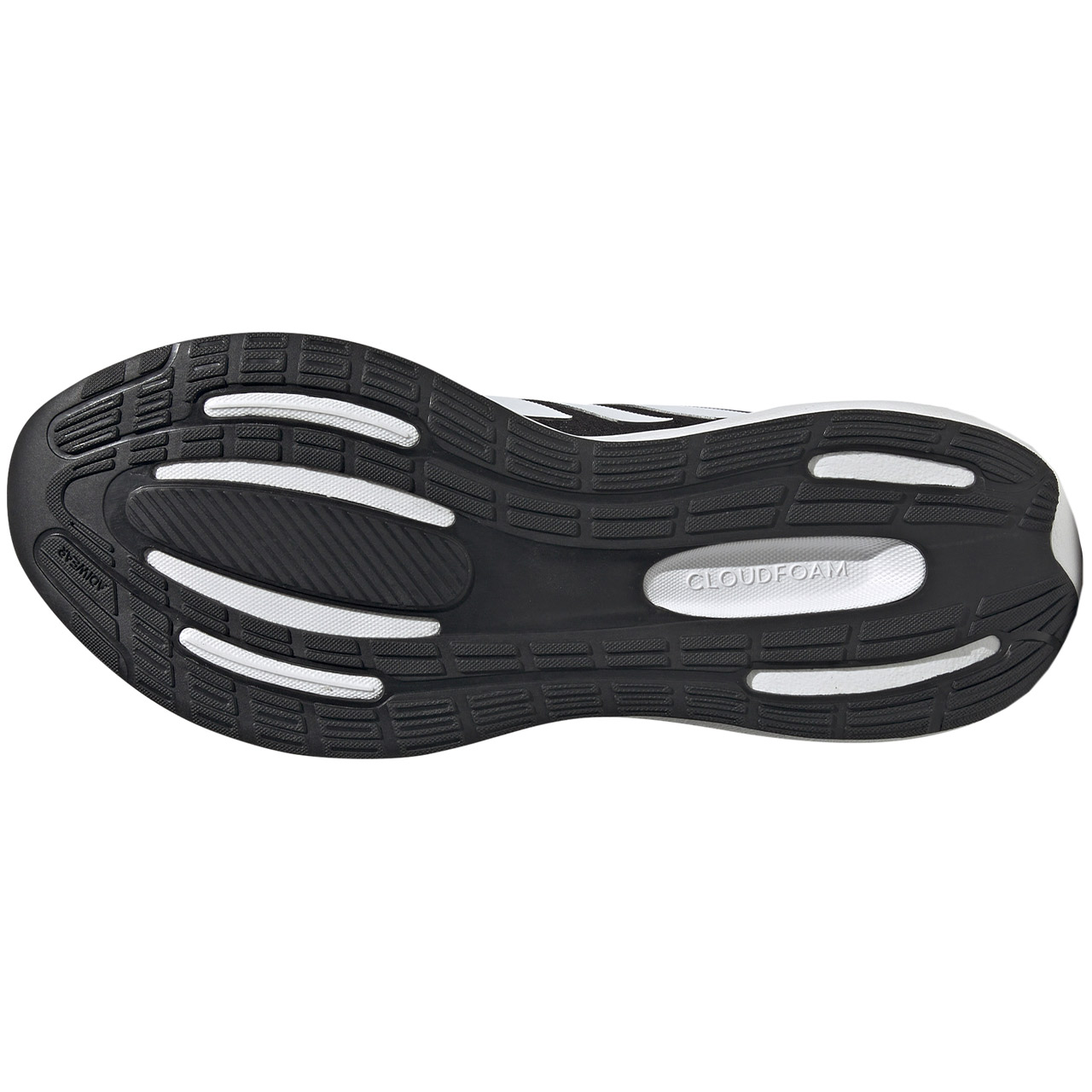 Buty męskie adidas Runfalcon 3 czarno-białe – ujęcie 6