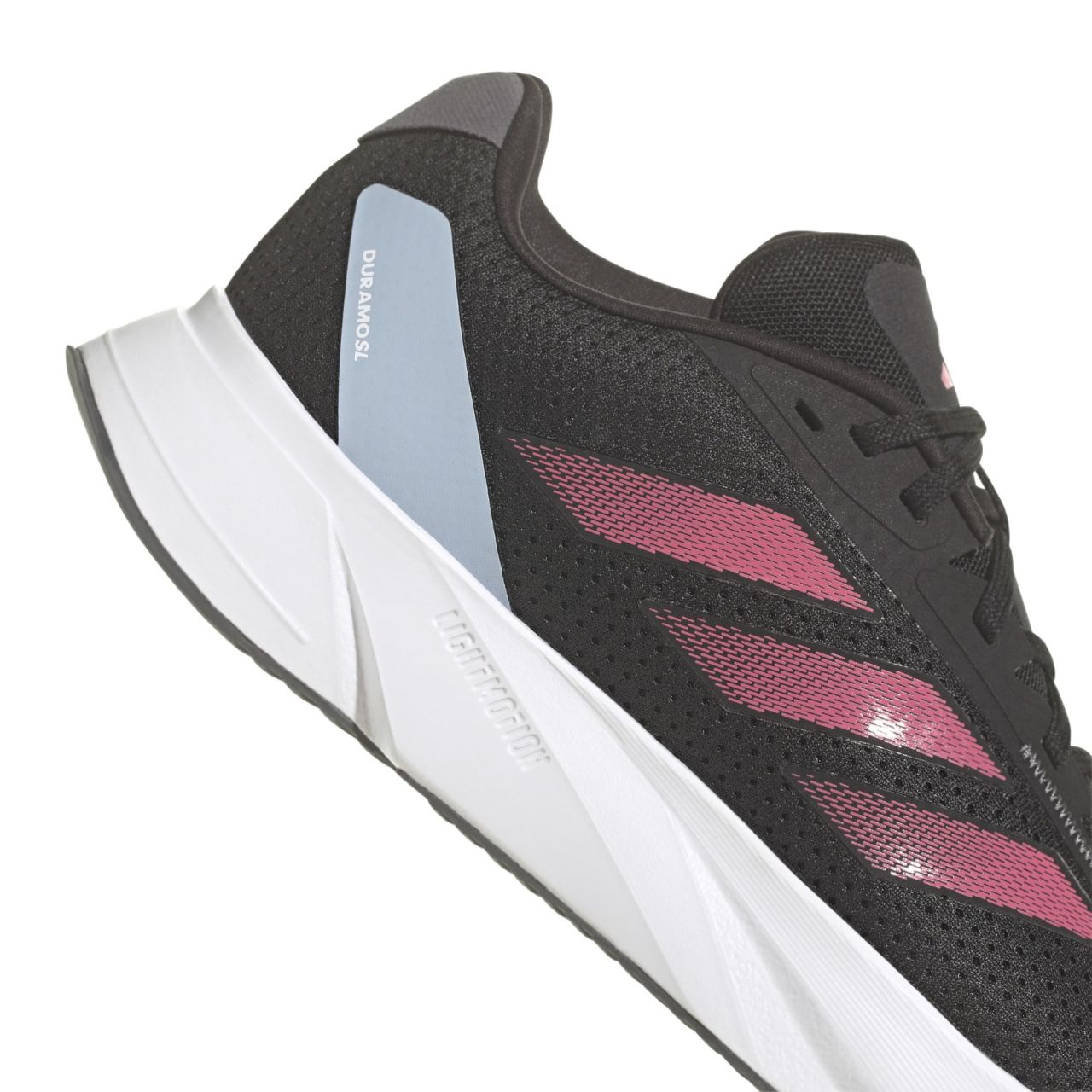 Buty damskie adidas Duramo SL czarno-różowe – ujęcie 3