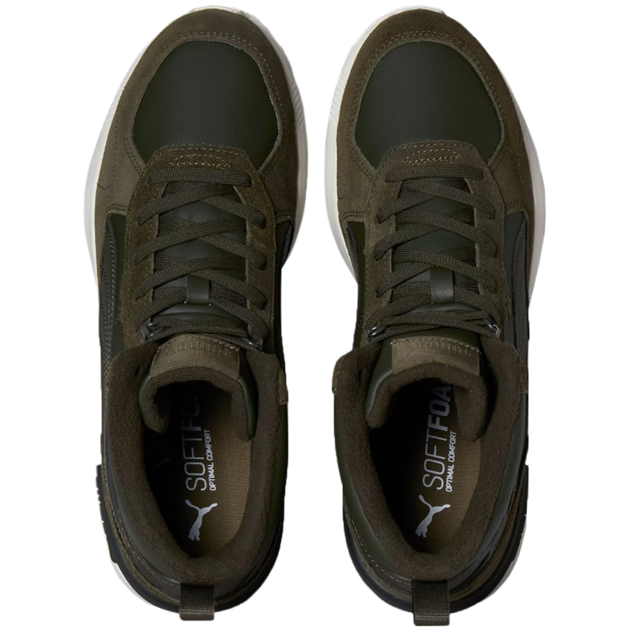 Buty męskie Puma Graviton Mid zielone – ujęcie 2