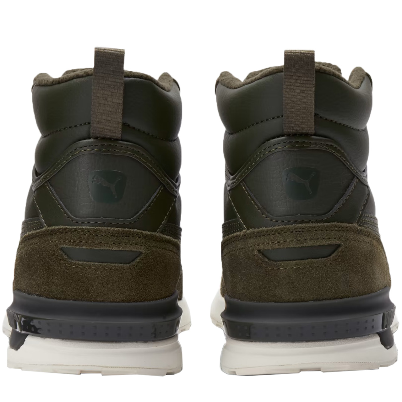 Buty męskie Puma Graviton Mid zielone – ujęcie 4