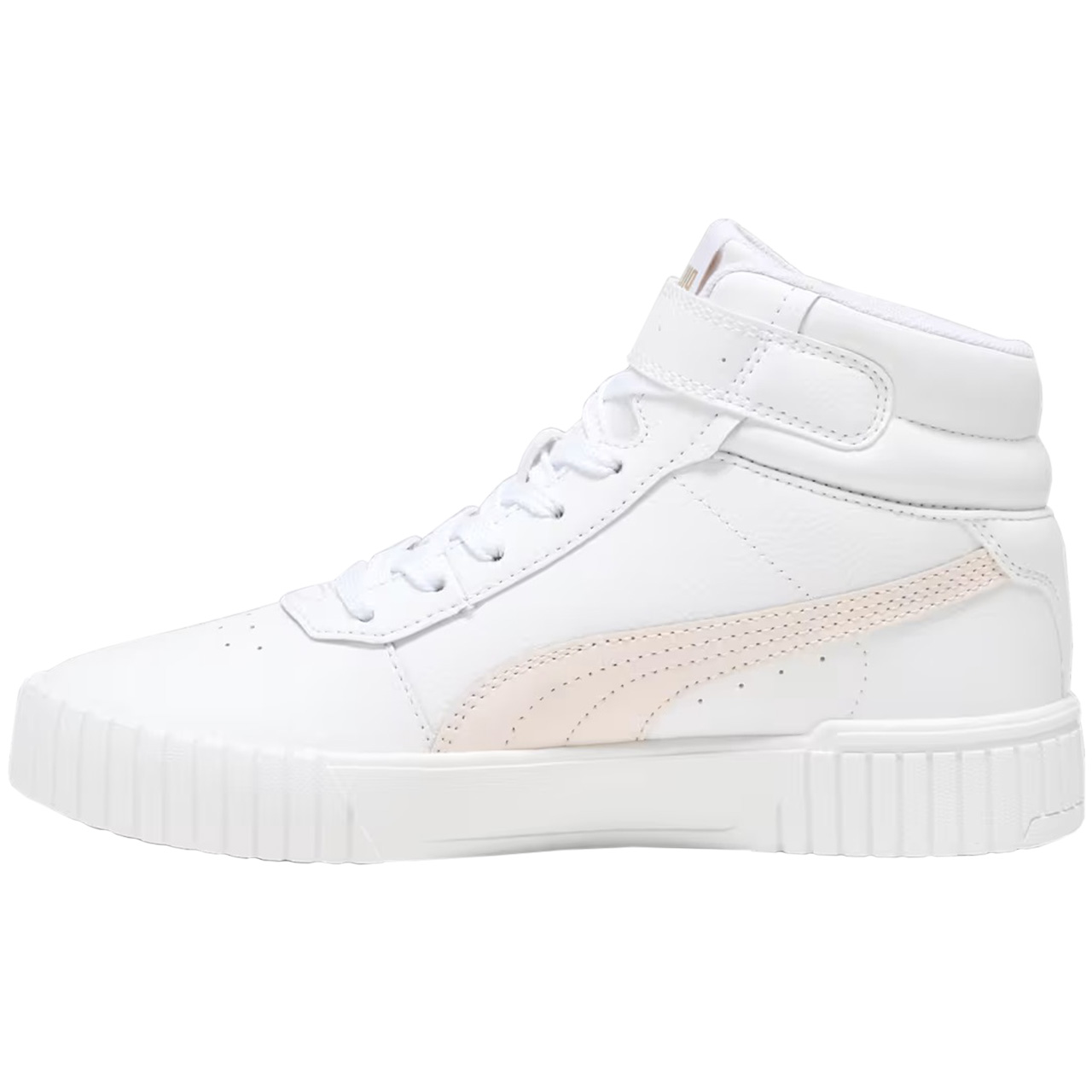Buty damskie Puma Carina 2.0 Mid białe – ujęcie 3