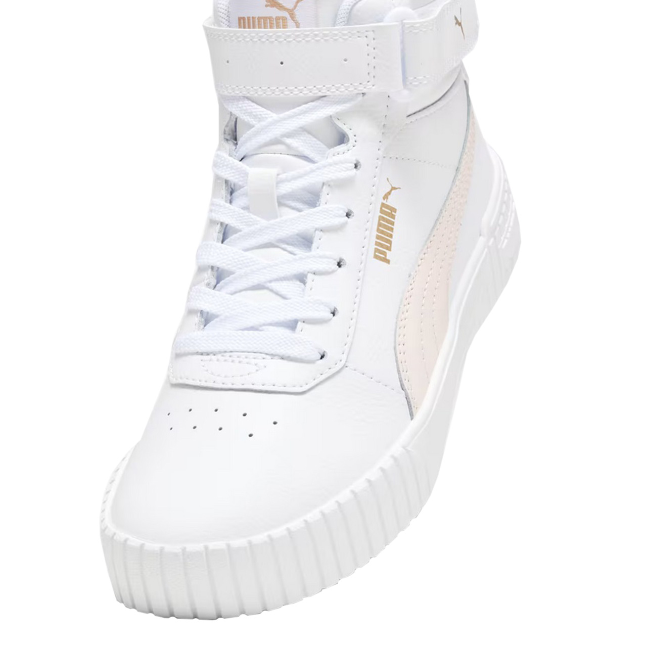 Buty damskie Puma Carina 2.0 Mid białe – ujęcie 4