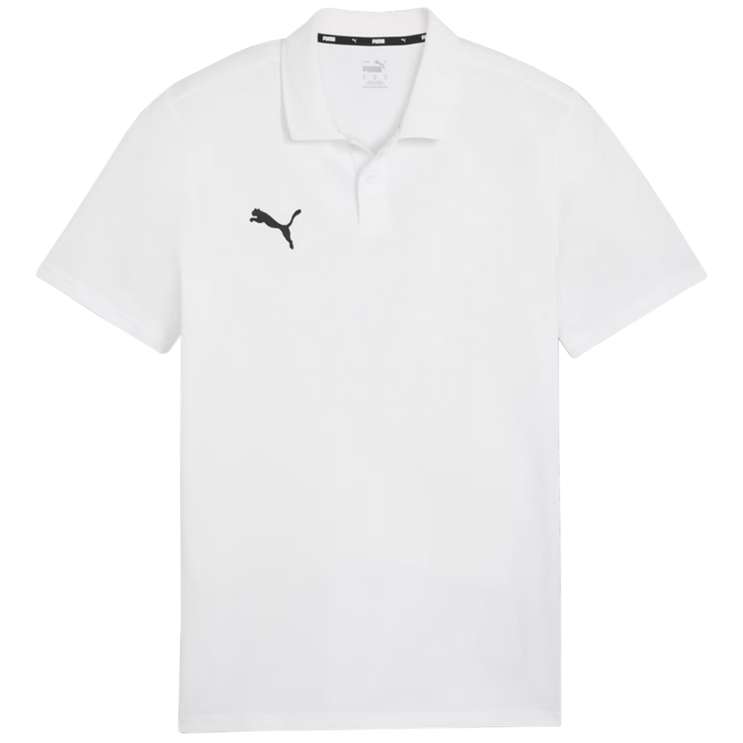 Koszulka męska Puma Team Goal Casuals Polo biała – ujęcie 2