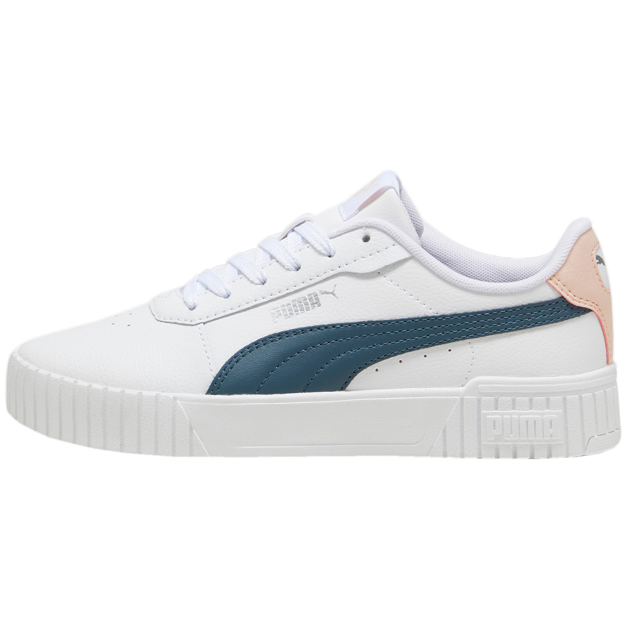 Buty damskie Puma Carina 2.0 biało-niebieskie – ujęcie 5