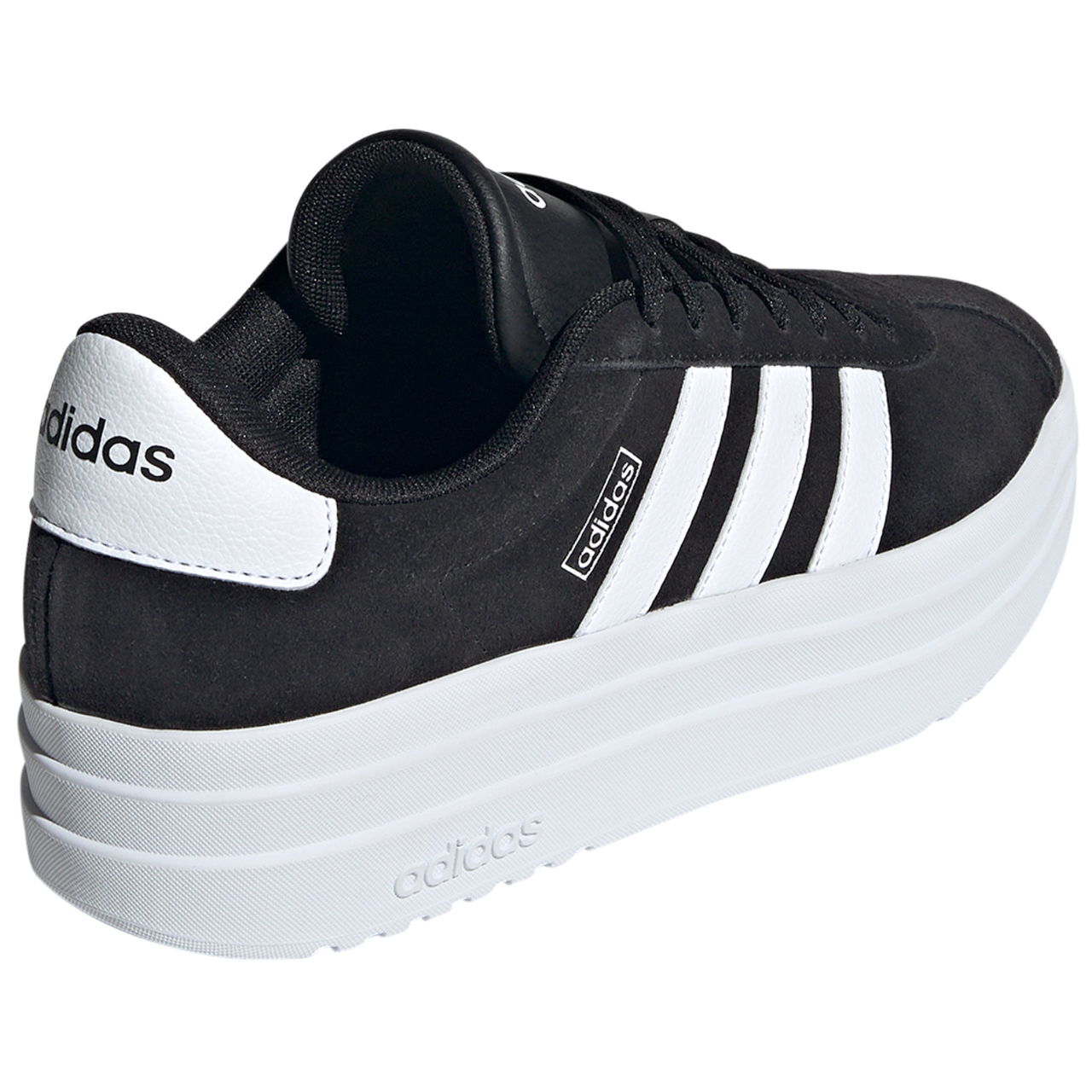 Buty damskie adidas VL Court Bold czarno-białe – ujęcie 3