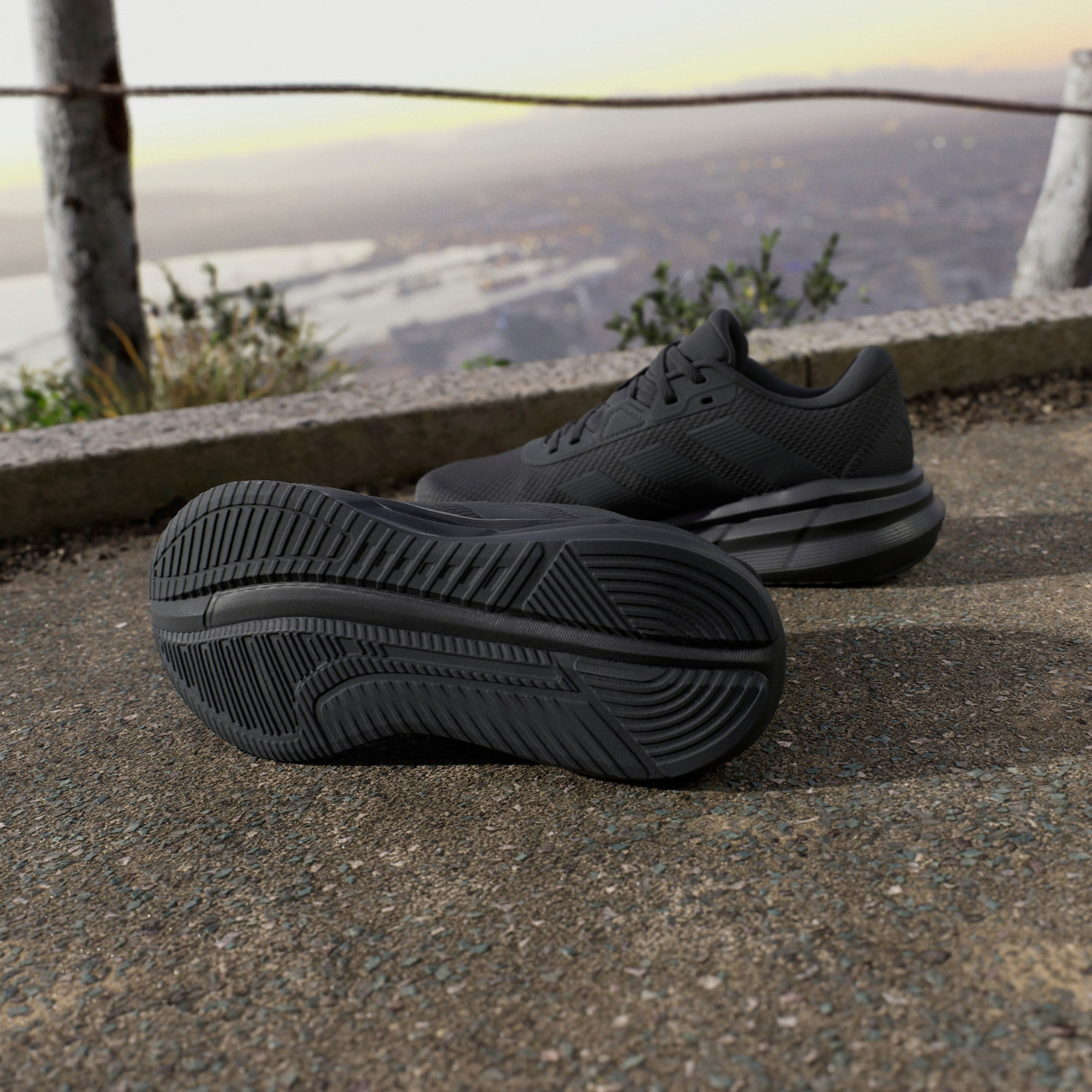 Buty damskie adidas Galaxy 7 Running czarne – ujęcie 8