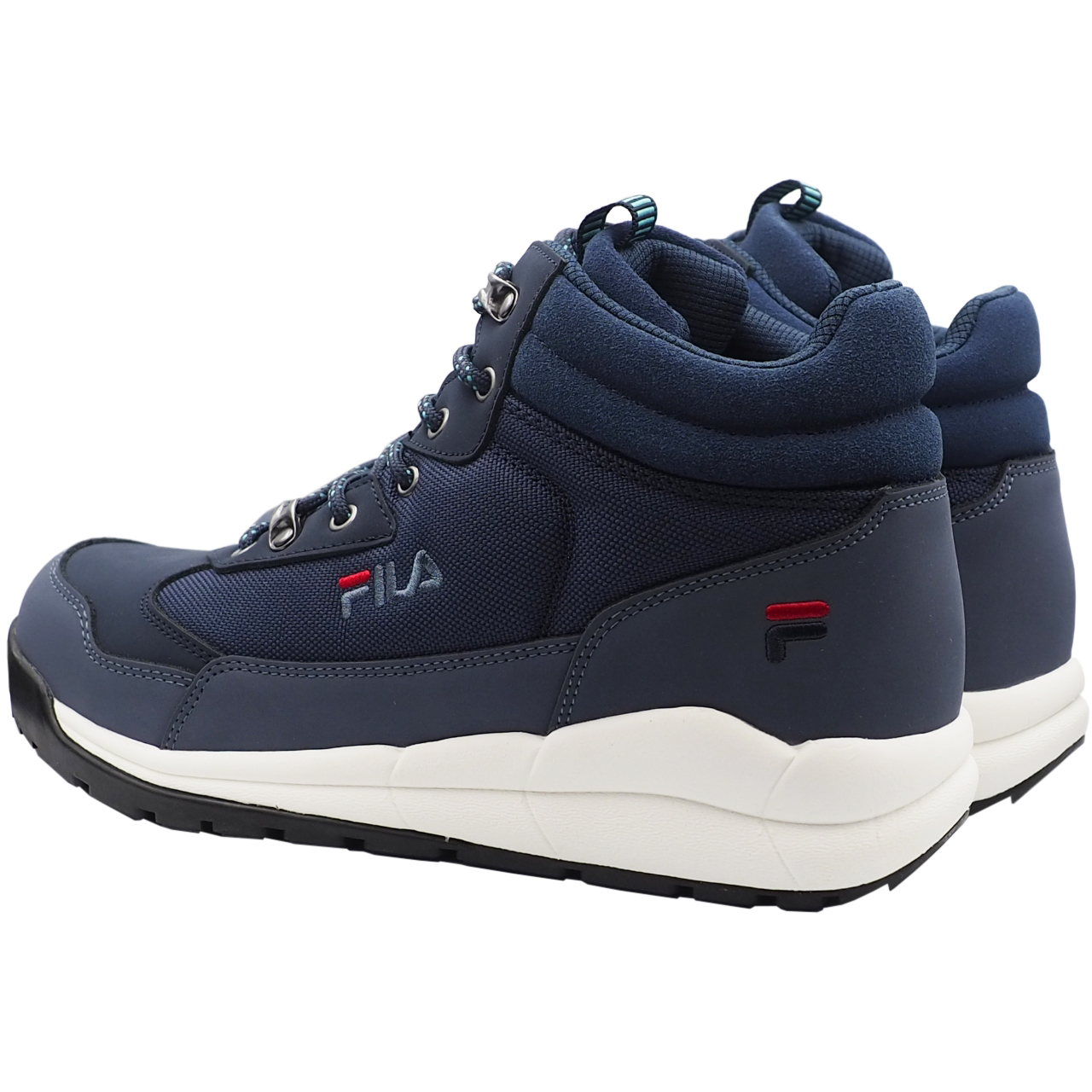 Buty męskie Fila Alpha mid granatowe – ujęcie 3