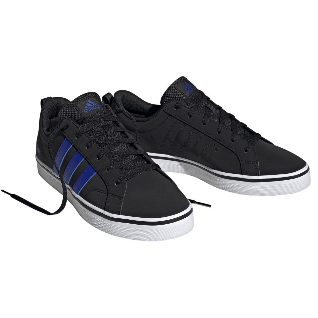 Buty męskie adidas VS Pace 2.0 Lifestyle Skateboarding czarno-niebieskie – ujęcie 2