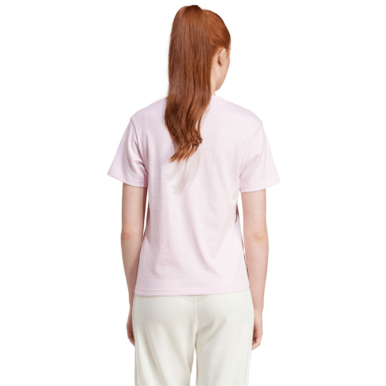 Koszulka damska adidas Xpress Logo różowa – ujęcie 2