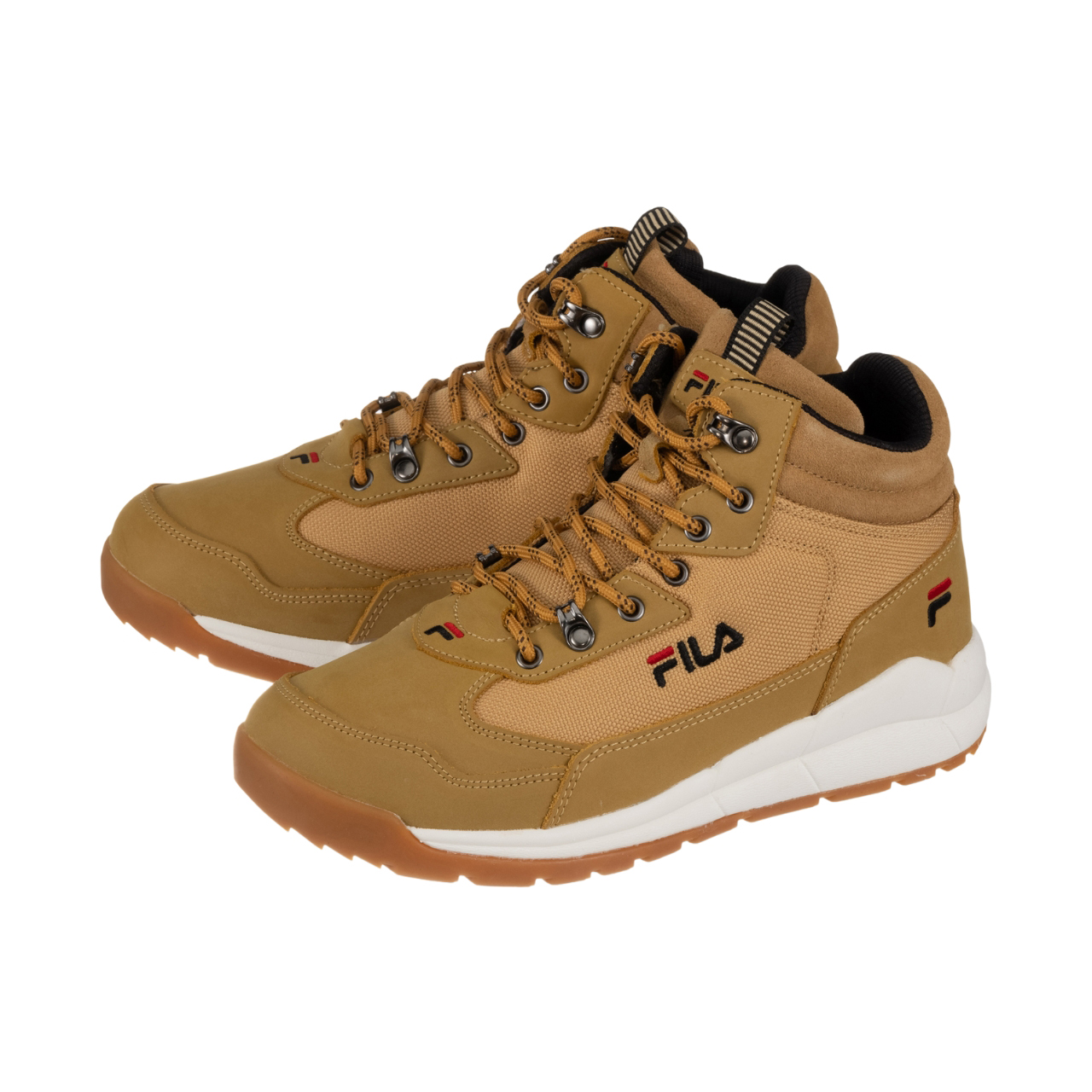 Buty męskie Fila Alpha mid brązowe – ujęcie 2