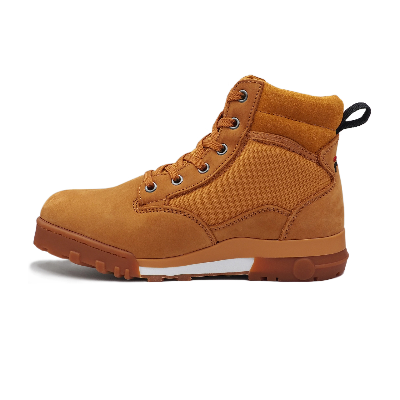 Buty damskie Fila Grunge II mid brązowe – ujęcie 4