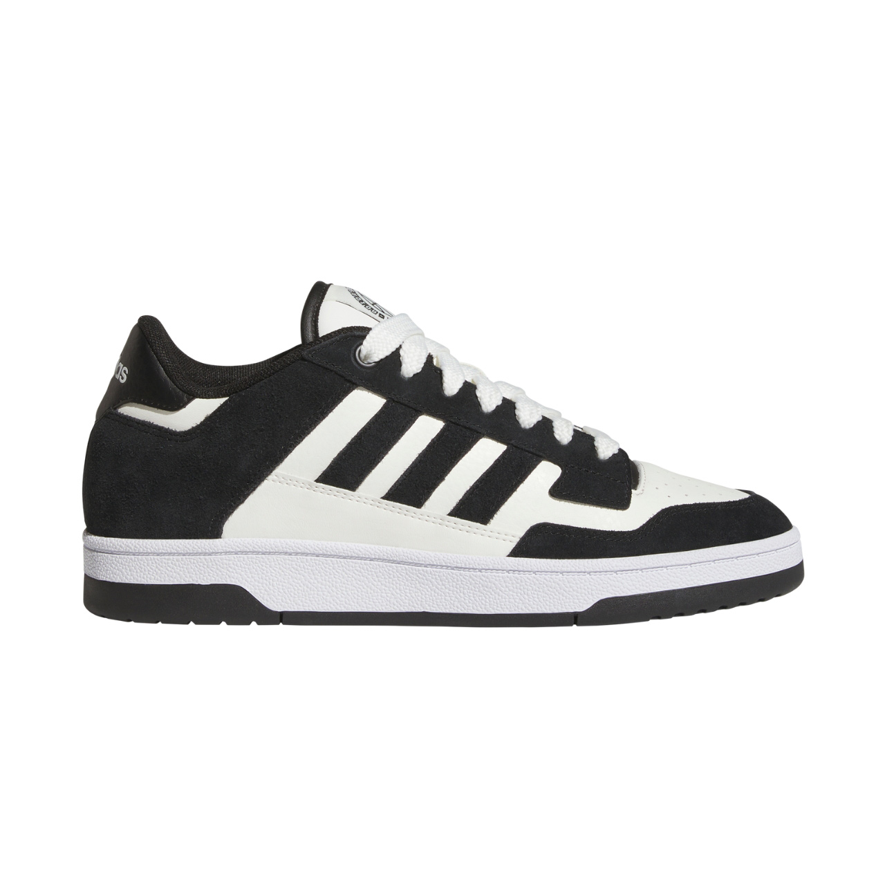 Buty męskie adidas Rapid Court Low biało-czarne