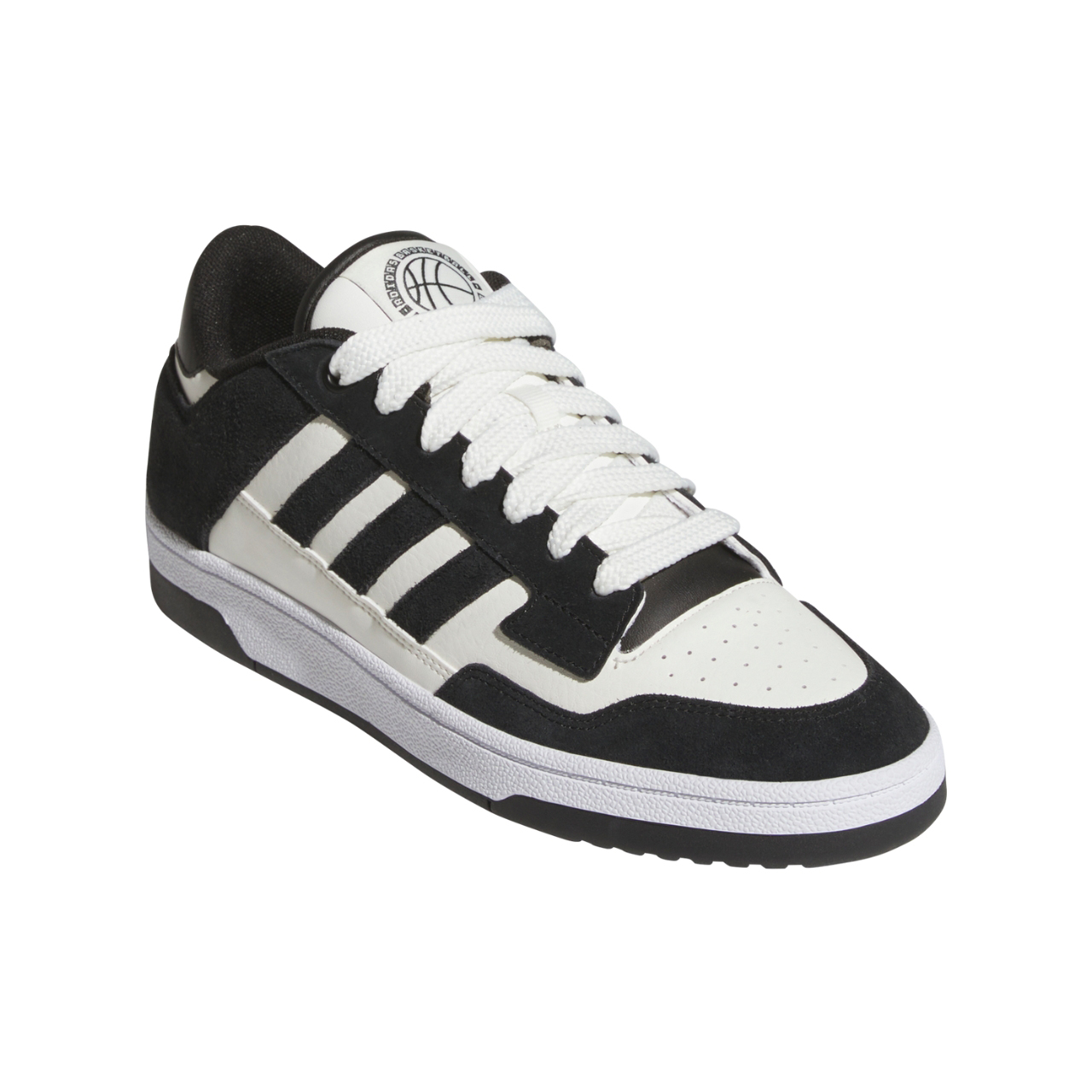 Buty męskie adidas Rapid Court Low biało-czarne – ujęcie 2