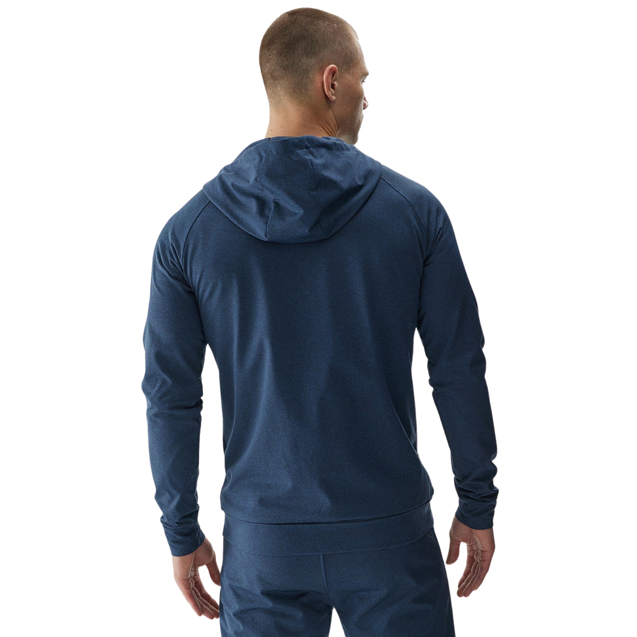 Bluza męska 4F M404 granatowa 4FWAW24TFSWM404 – ujęcie 3