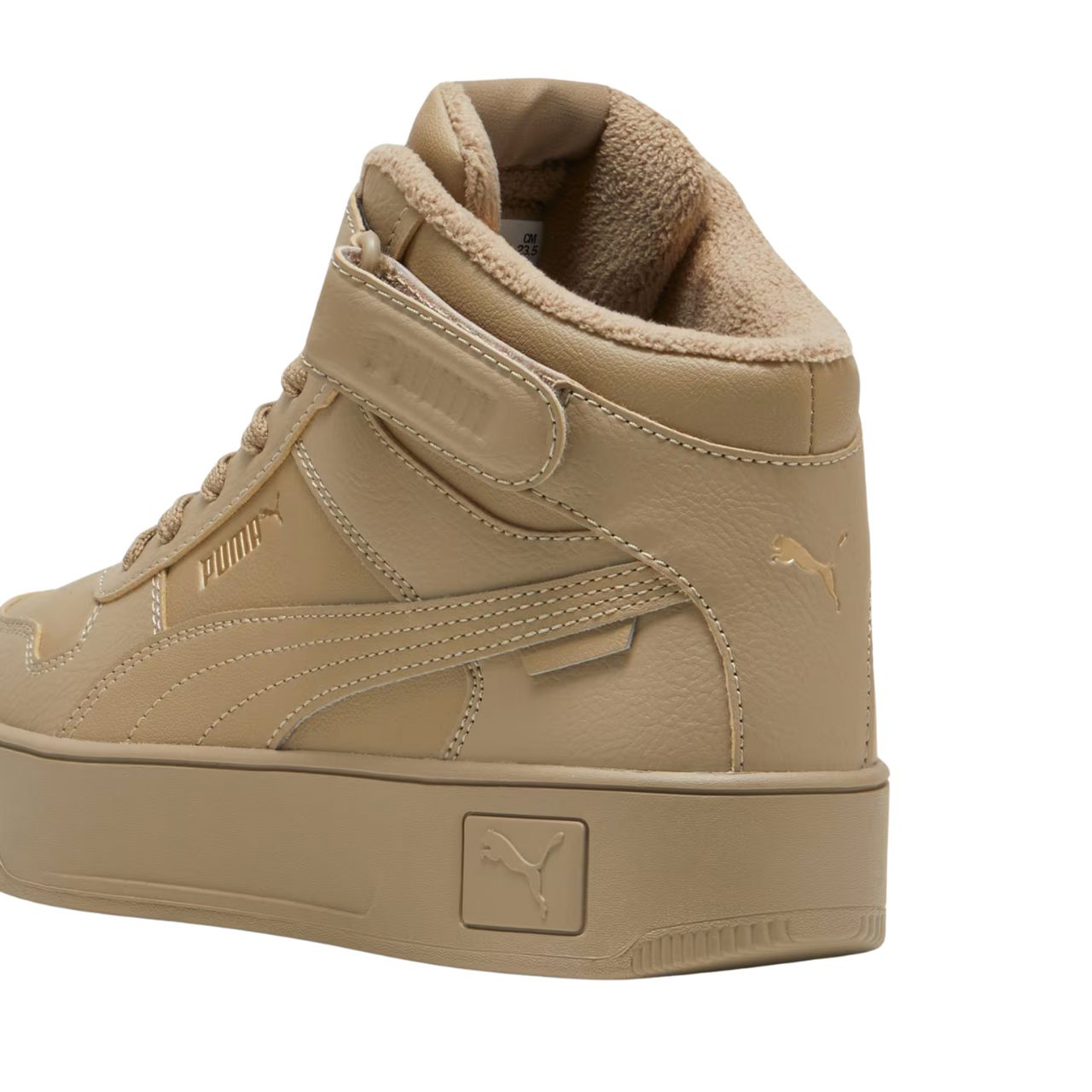 Buty damskie Puma Carina Street Mid WTR beżowe – ujęcie 3