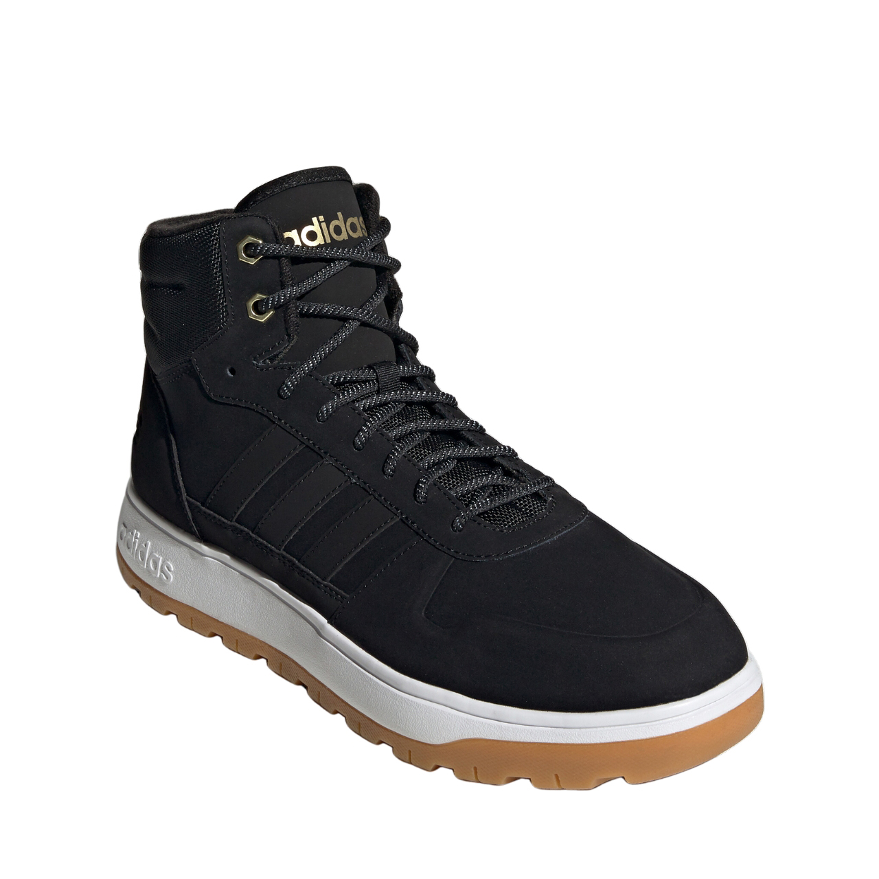 Buty męskie adidas Frozetic Boots czarno-białe – ujęcie 2