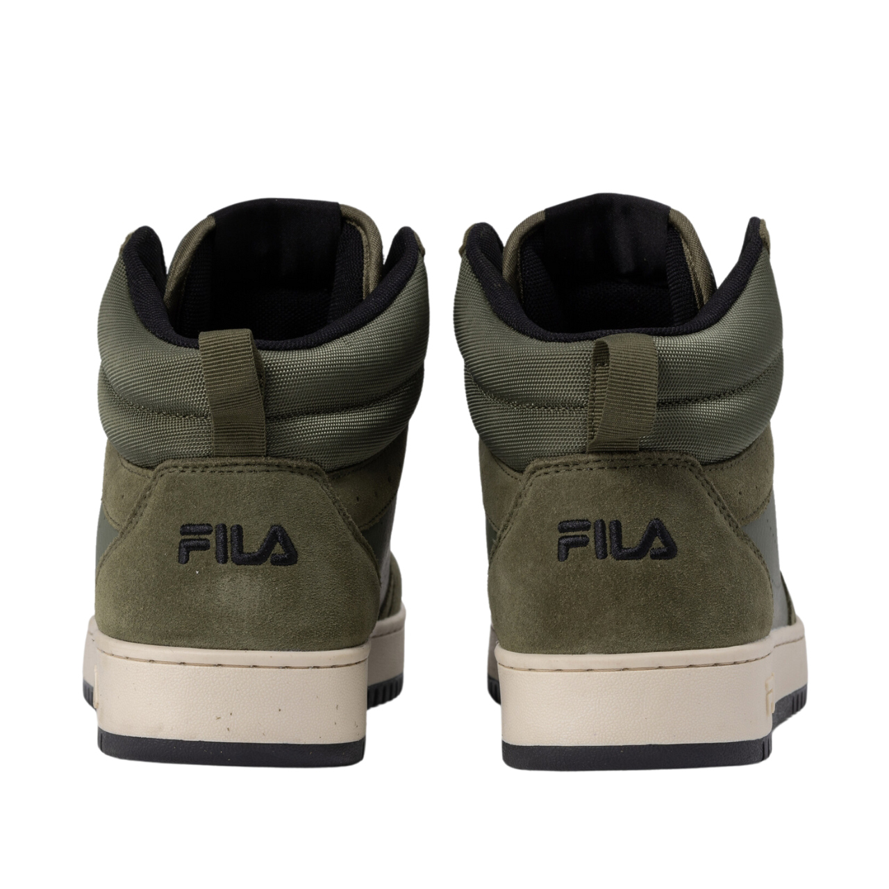 Buty męskie Fila Rega S mid zielone – ujęcie 3