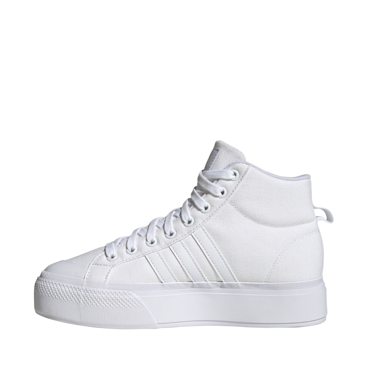 Buty damskie adidas Bravada 2.0 Platform Mid białe – ujęcie 5