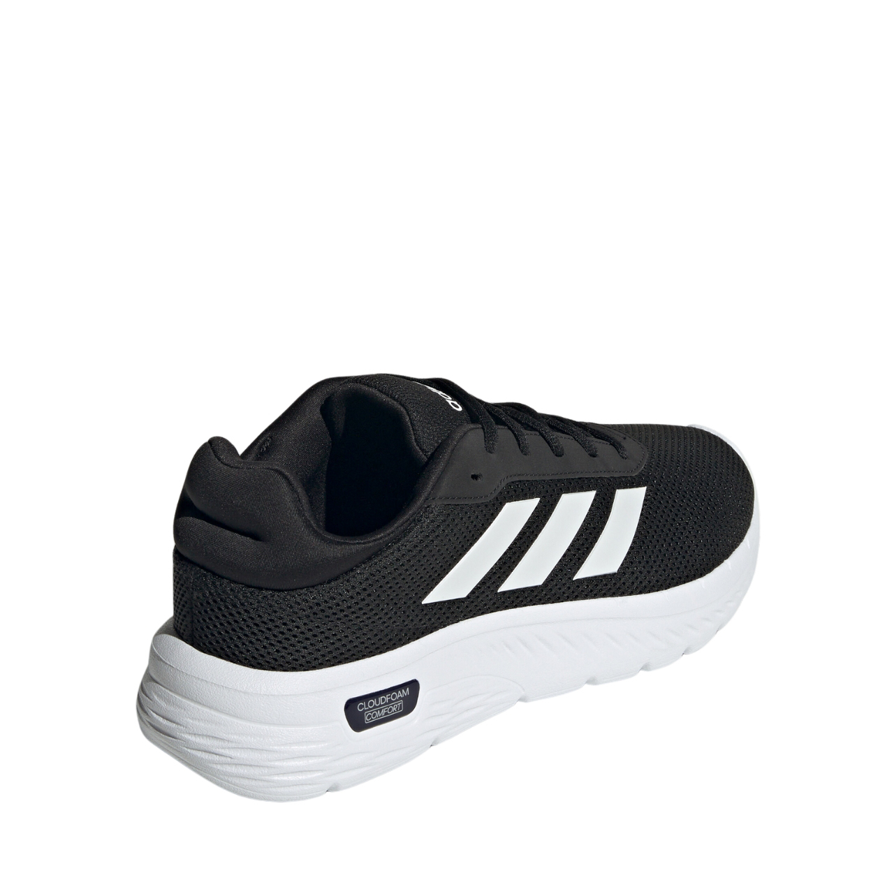 Buty męskie adidas Cloudfoam Comfy czarno-białe – ujęcie 3