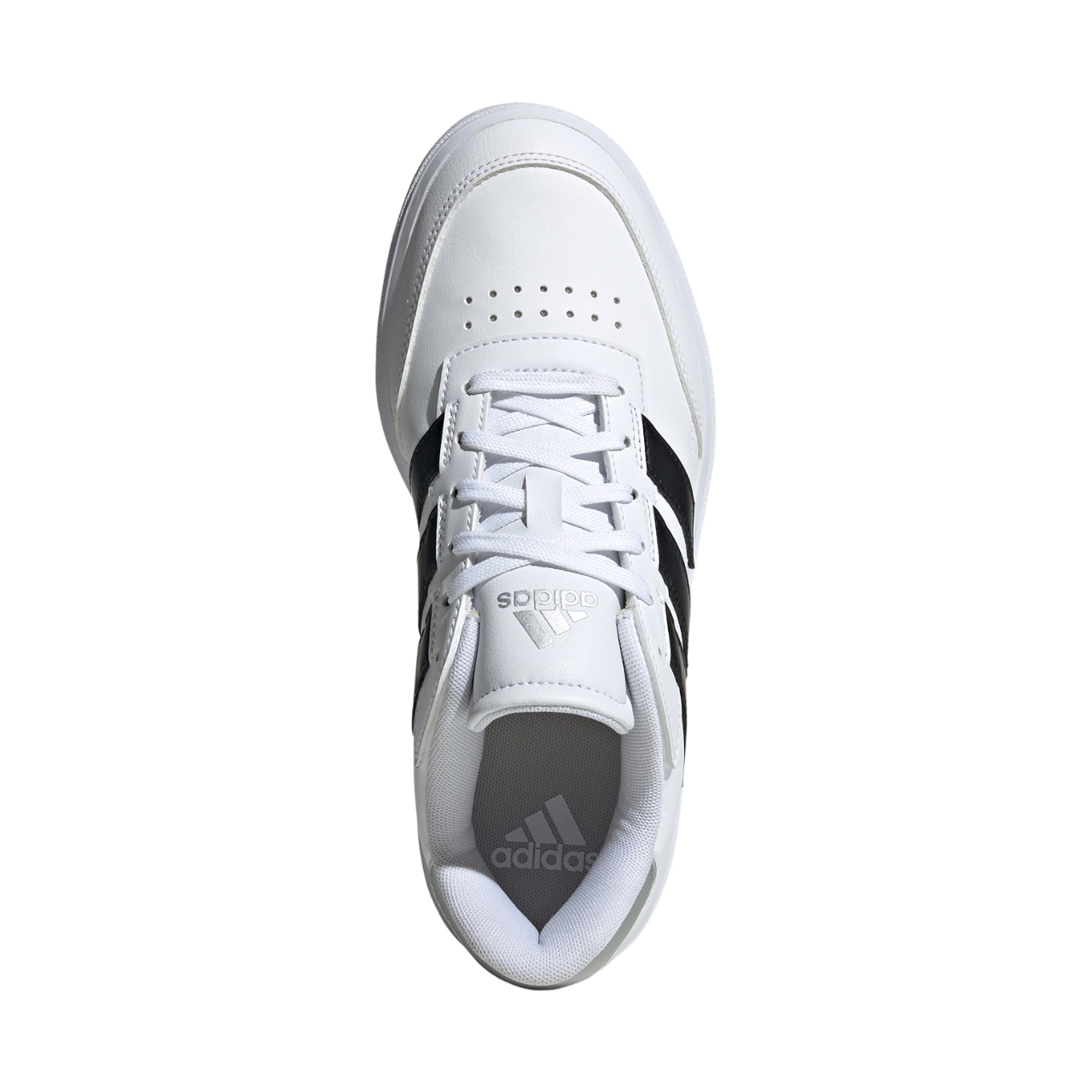 Buty damskie adidas Courtblock biało-czarne – ujęcie 4
