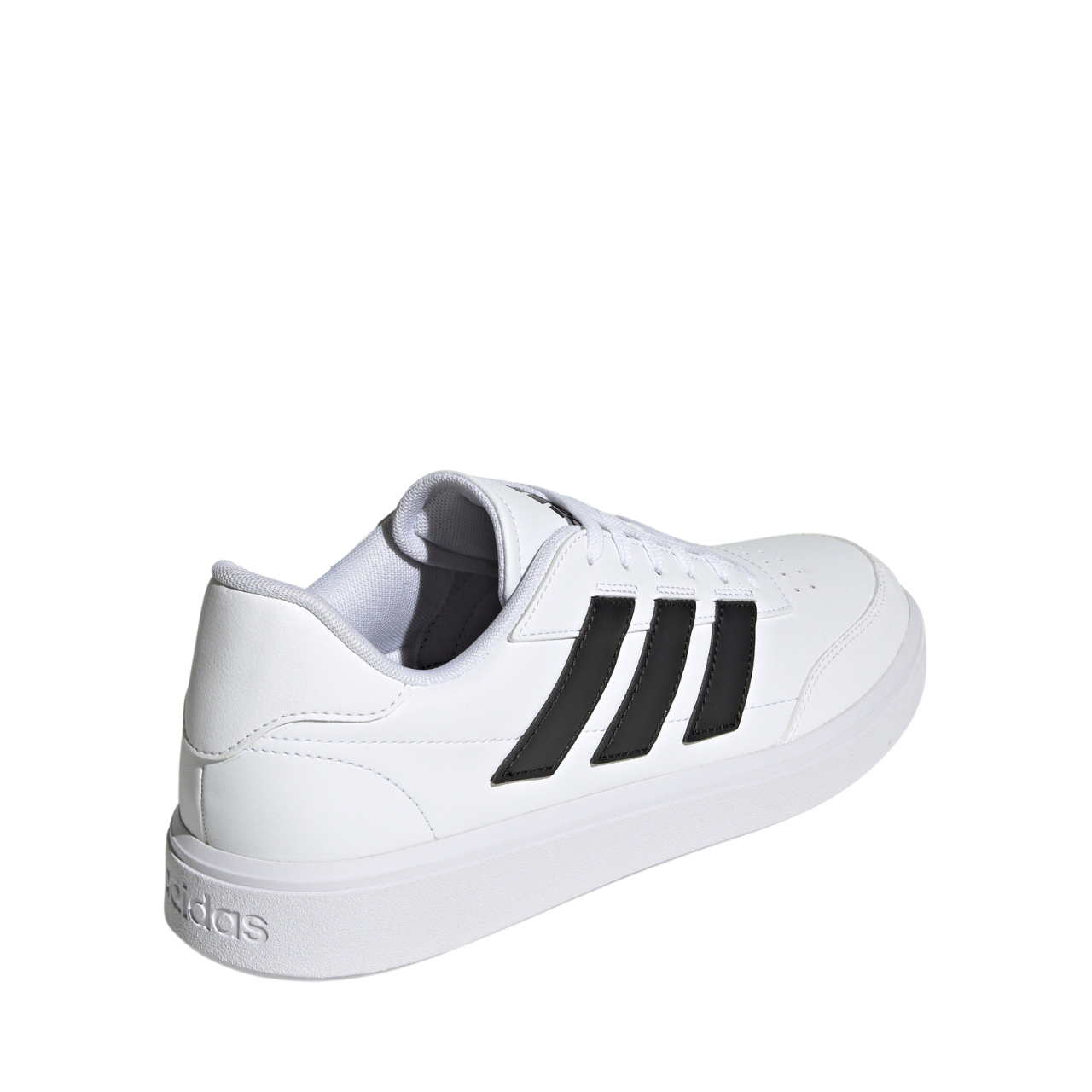 Buty męskie adidas Courtblock biało-czarne – ujęcie 3