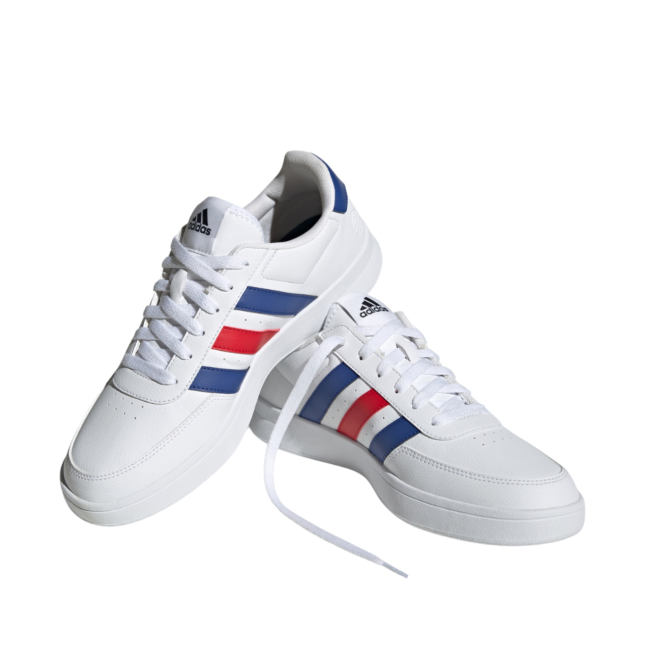 Buty męskie adidas Breaknet 2.0 biało-niebieskie – ujęcie 2