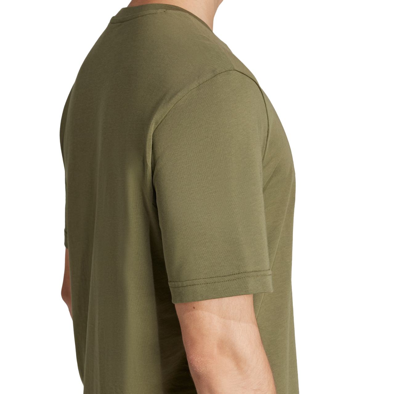 Koszulka męska adidas Codes Camo Graphic zielona – ujęcie 6