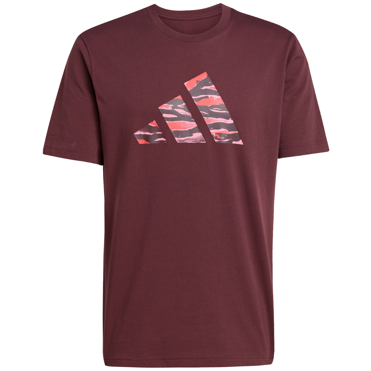 Koszulka męska adidas Codes Camo Graphic granatowa – ujęcie 2