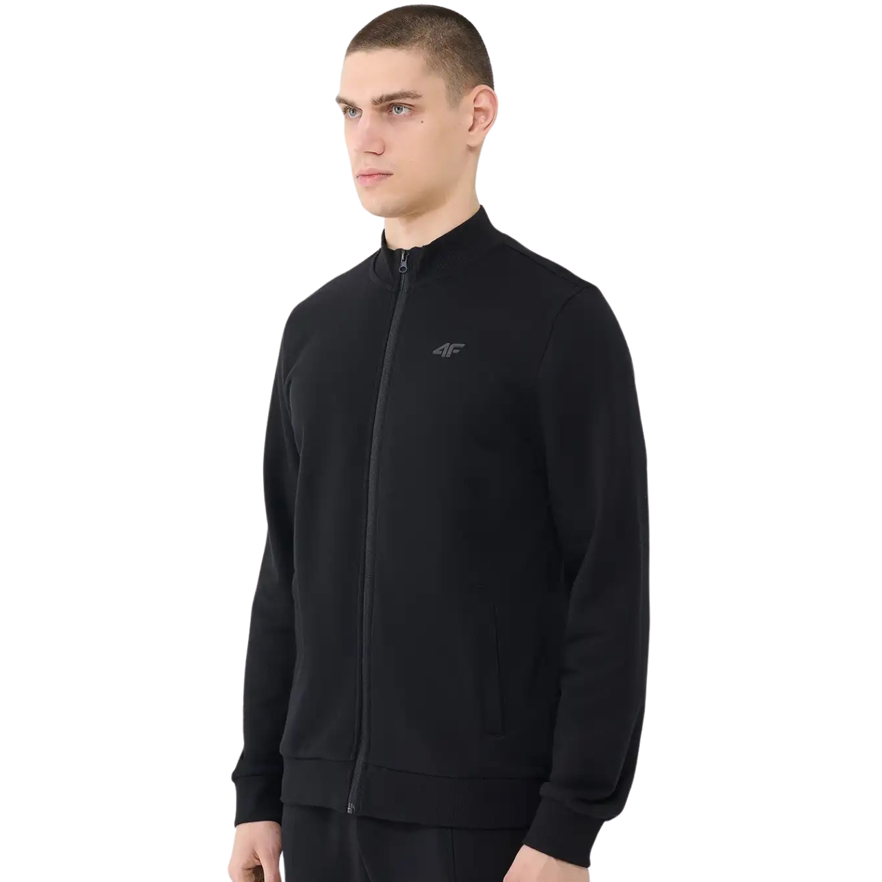 Bluza męska 4F M1463 głęboka czerń 4FWMM00TSWSM1463 – ujęcie 5