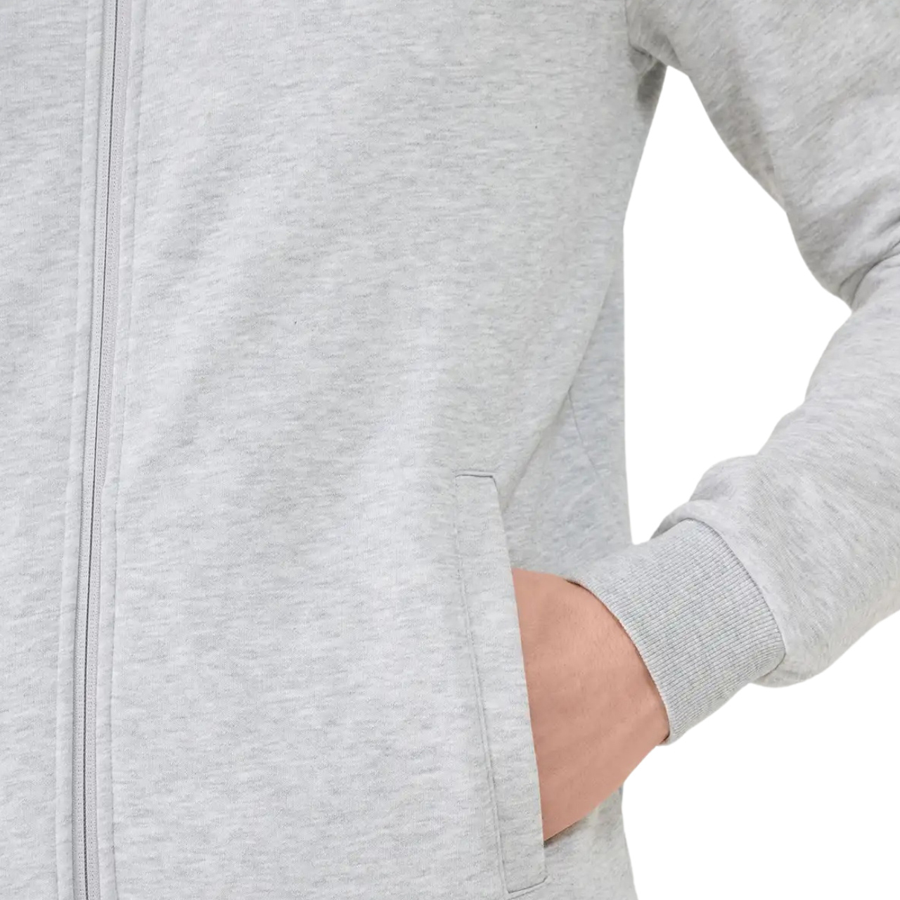 Bluza męska 4F M1463 chłodny jasny szary melanż 4FWMM00TSWSM1463 – ujęcie 5