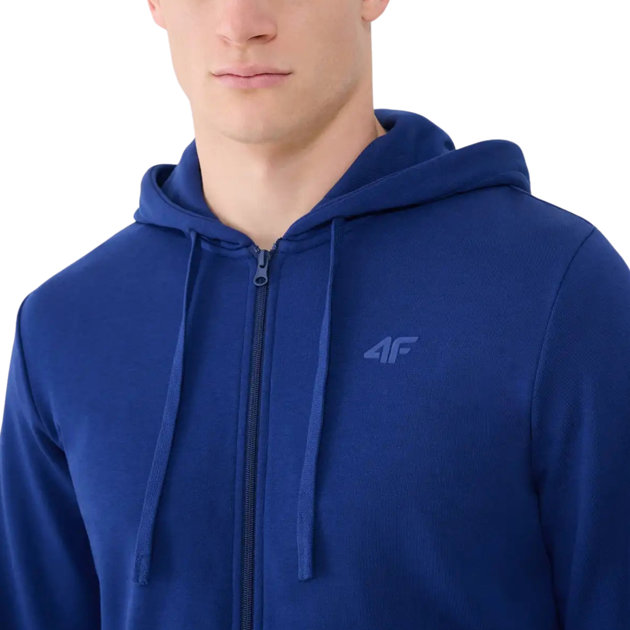 Bluza męska 4F M1768 granatowa 4FWMM00TSWSM1768 – ujęcie 4