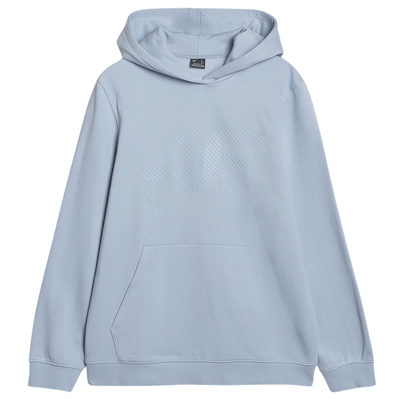 Bluza męska 4F M1621 jasny niebieski 4FWSS25TSWSM1621 – ujęcie 2