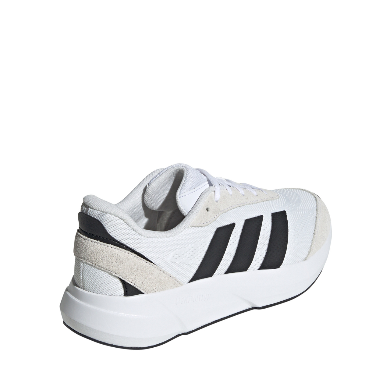 Buty męskie adidas Lightshift biało-czarne – ujęcie 3